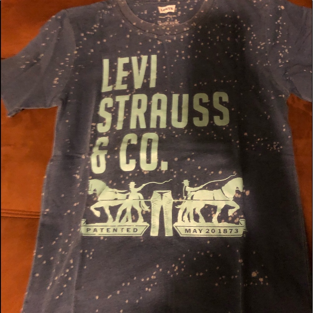 Large, Boys, Levi’s Blue T-shirt